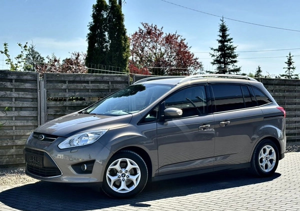 Ford Grand C-MAX cena 28900 przebieg: 163000, rok produkcji 2013 z Prudnik małe 596